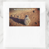 Meerkat Enclosure, Drusillas Park Sticker (Tas)