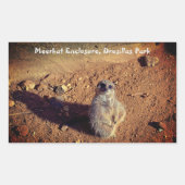 Meerkat Enclosure, Drusillas Park Sticker (Voorkant)
