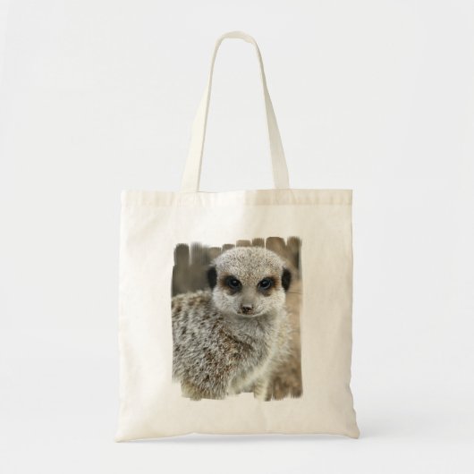 Meerkat Face Small Bag Tote Bag (Voorkant)