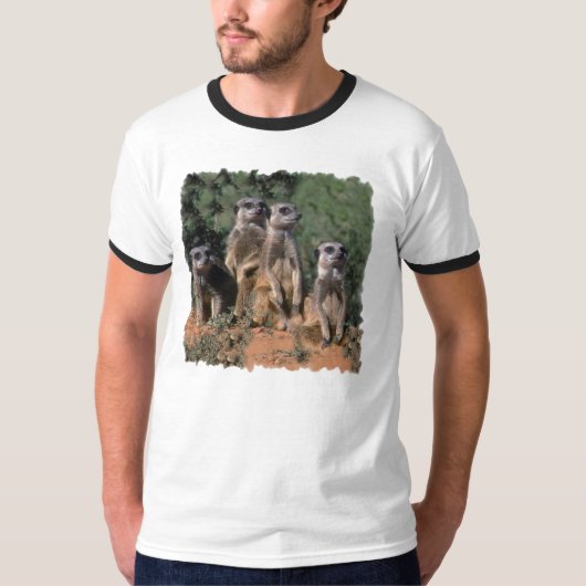 MEERKAT FAMILY PORTRAIT T-SHIRT (Voorkant)
