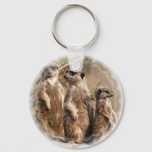 Meerkat Family Sleutelhanger