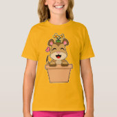 Meerkat Flower T-shirt (Voorkant)