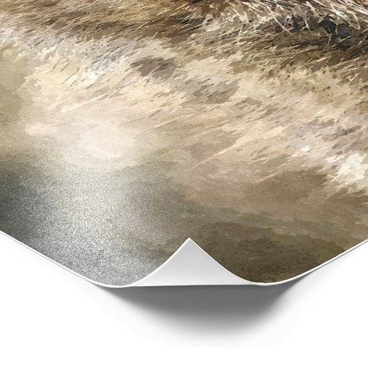 MEERKAT FOTO AFDRUK (Hoek)