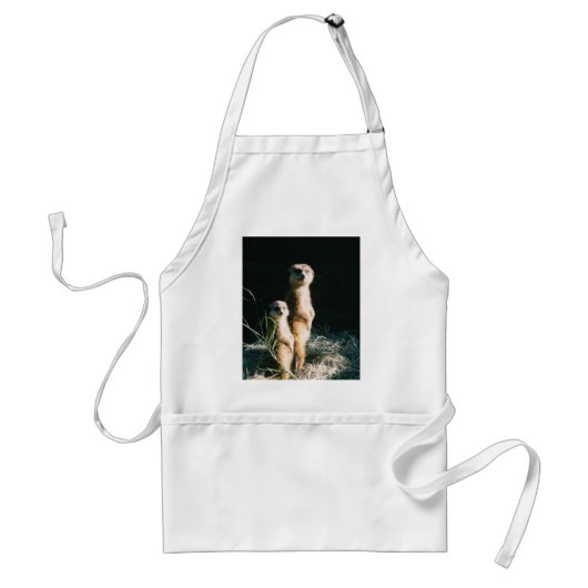 Meerkat Friends Apron Standaard Schort (Voorkant)