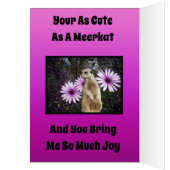 Meerkat Girls Birthday Theme (Binnen (Links))