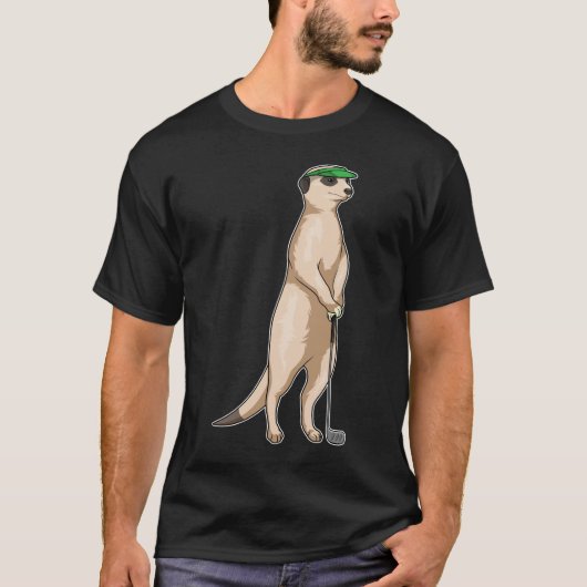 Meerkat Golf clubs T-shirt (Voorkant)
