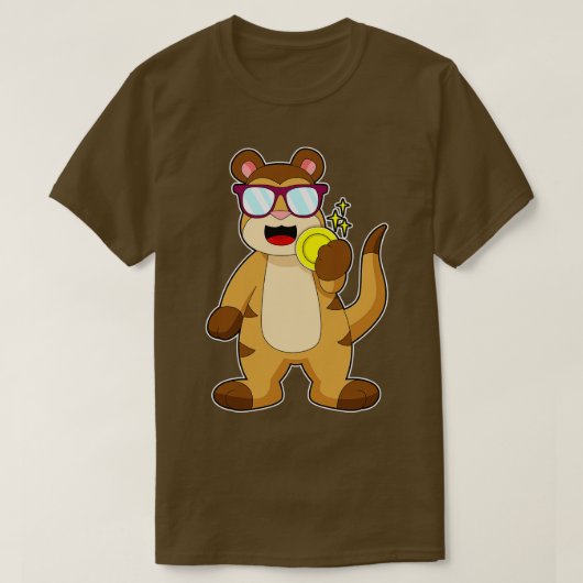 Meerkat Gouden munt T-shirt (Design voorkant)