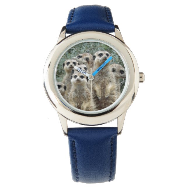 Meerkat-Groep 001 Horloge (Voorkant)