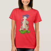 Meerkat Halloween Witch T-shirt (Voorkant)
