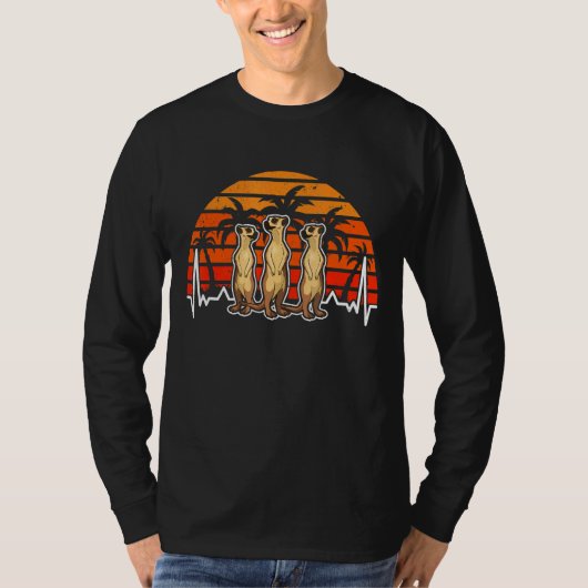 Meerkat Heartbeat T-shirt (Voorkant)