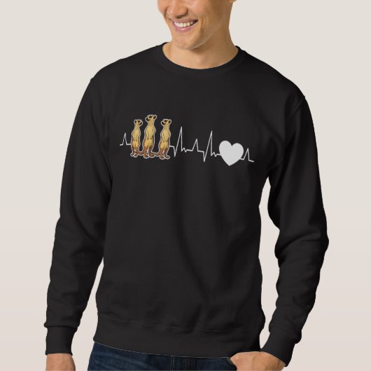 Meerkat Heartbeat Trui (Voorkant)