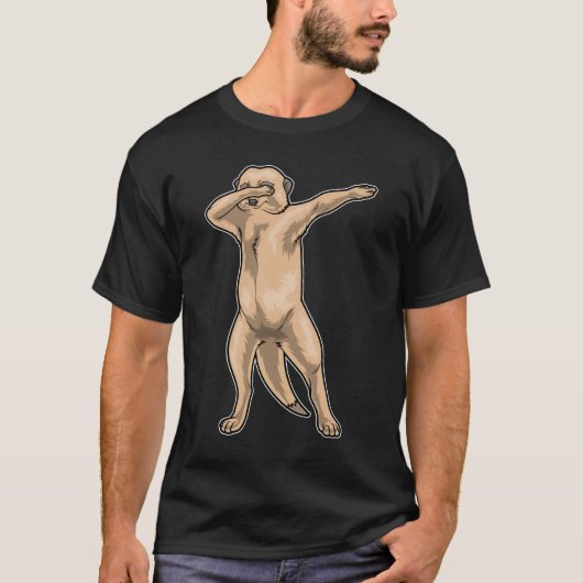 Meerkat Hip Hop Dance T-shirt (Voorkant)