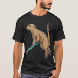 Meerkat Hockey Hockey stick T-shirt