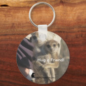 Meerkat Hug a Friend - Sleutelhanger (Voorkant)
