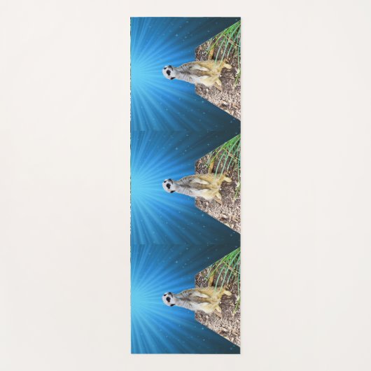 Meerkat in de zon yogamat (Voorkant)