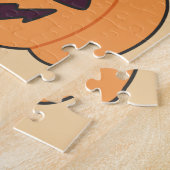 Meerkat in Pumpkin Cute Animals Happy Halloween Ji Legpuzzel (Zijkant)