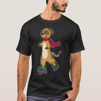 Meerkat Inline skating Roller schaatsen Sports T-shirt