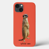 Meerkat iPhone 13 Hoesje (Achterkant)