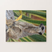 Meerkat Jigzaagpuzzle Legpuzzel (Horizontaal)