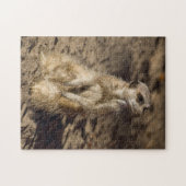 Meerkat Jigzaagpuzzle Legpuzzel (Horizontaal)