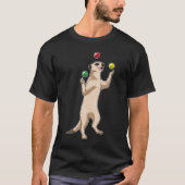 Meerkat Juggler T-shirt (Voorkant)