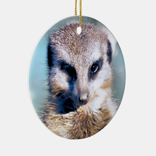MEERKAT KERAMISCH ORNAMENT (Rechts)