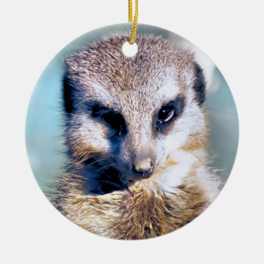 MEERKAT KERAMISCH ORNAMENT (Voorkant)