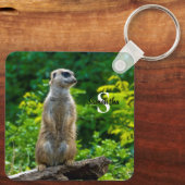 Meerkat Keyring Sleutelhanger (Achterkant)