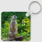 Meerkat Keyring Sleutelhanger (Achterkant)