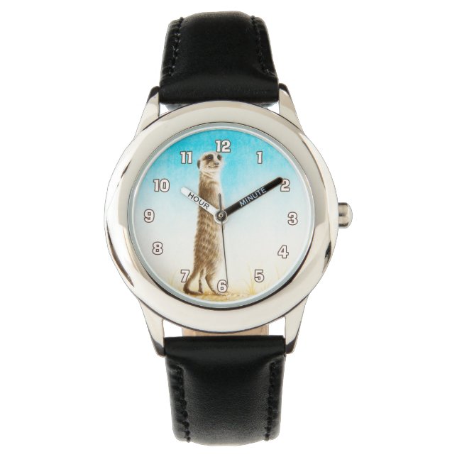 Meerkat Kinder Horloge (Voorkant)