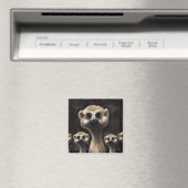Meerkat koelkastmagneet magneet (Insitu (Vaatwasser))