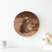 Meerkat Lazy Days Grote Klok (Huis)