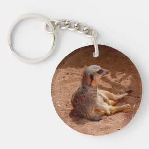 Meerkat Lazy Days Sleutelhanger