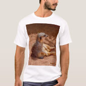 Meerkat Lazy Days T-shirt (Voorkant)