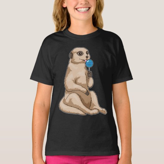 Meerkat Lollipop T-shirt (Voorkant)