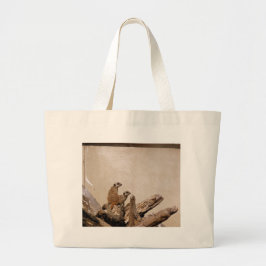 Meerkat Lookout Grote Tote Bag