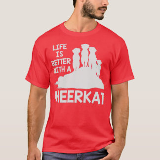 Meerkat Lover Gift Zoo Animals Meerkat T-shirt