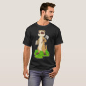 Meerkat Lumberjack Ax T-shirt (Voorkant volledig)