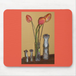 Meerkat Mam en Kinderen Muismat