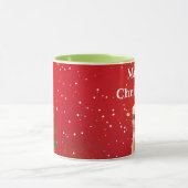 Meerkat Meery Kerstmis Funny Mok voor kerstmis (Midden)