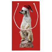 MeerKat Merry kerst Klein Cadeauzakje (Achterkant)