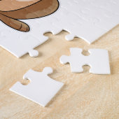 Meerkat met Apple Legpuzzel (Zijkant)