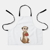 Meerkat met Apple Schort (Voorkant)