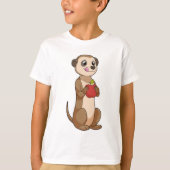 Meerkat met Apple T-shirt (Voorkant)