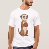 Meerkat met Apple T-shirt (Voorkant)