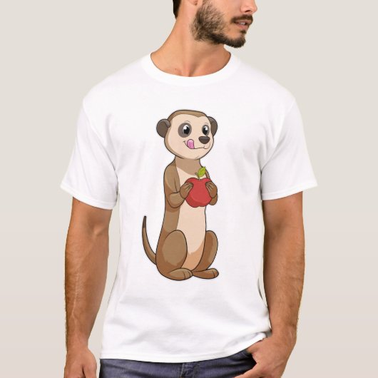 Meerkat met Apple T-shirt (Voorkant)