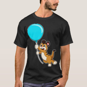 Meerkat met ballon 2 t-shirt