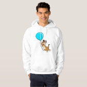 Meerkat met ballon hoodie (Voorkant volledig)