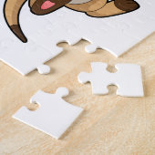 Meerkat met ballon legpuzzel (Zijkant)