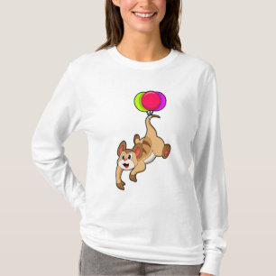 Meerkat met ballon t-shirt